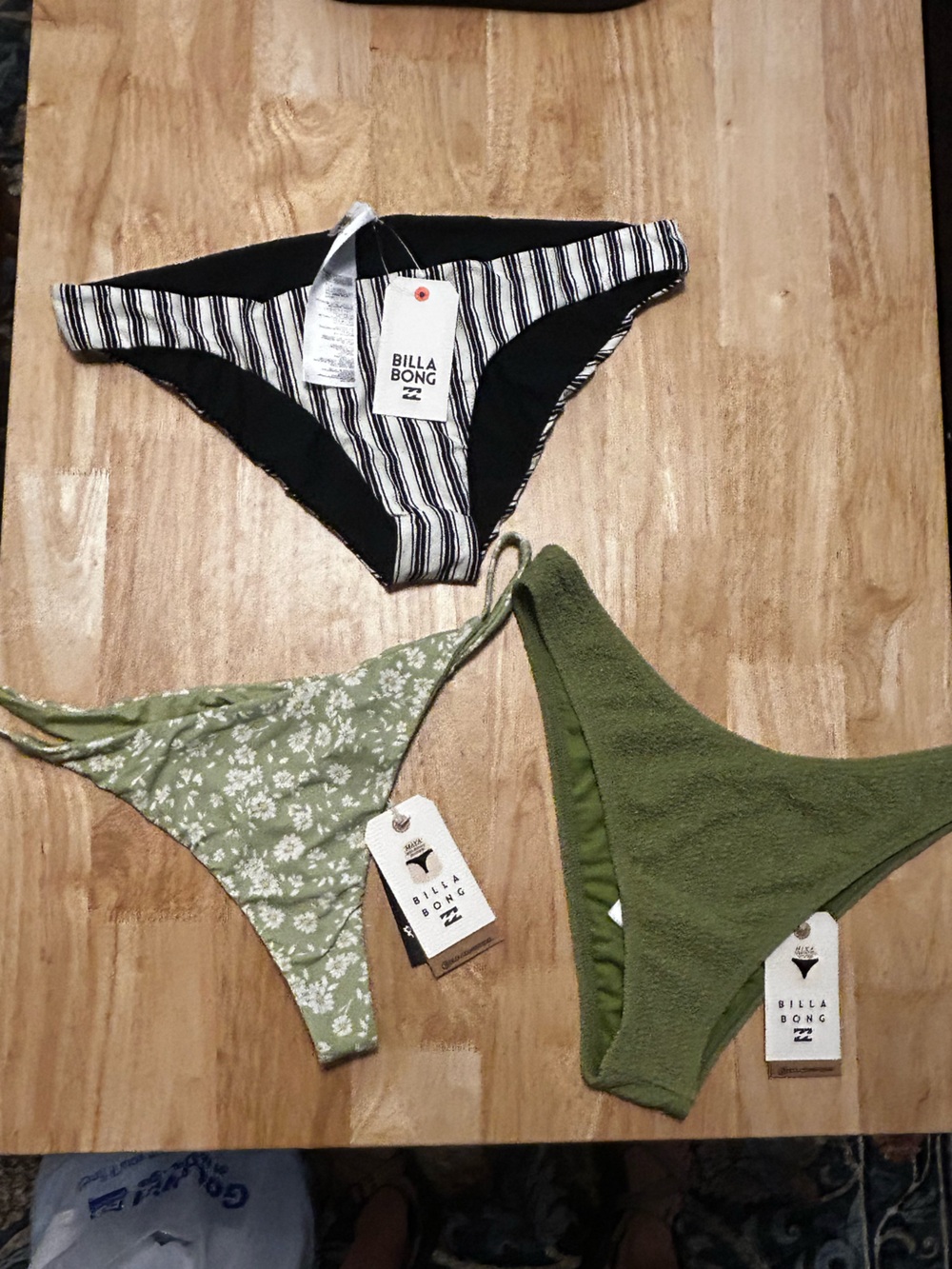 Billabong Bikini Bottom Bundle Sz XL